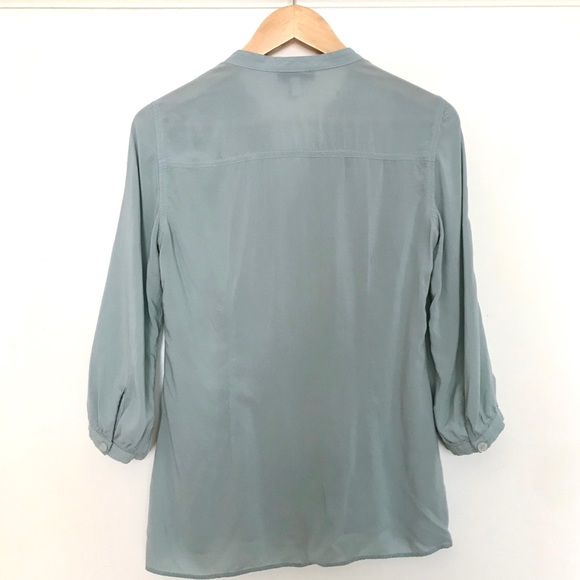 Ruffle V-neck Blouse by Spense - Picture 2 of 3